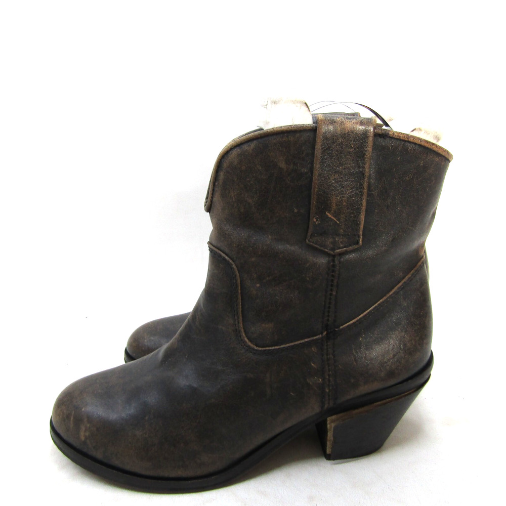 Corral Womens Size 9 M Brown Leather Ankle Cowboy Western Fashion Boots